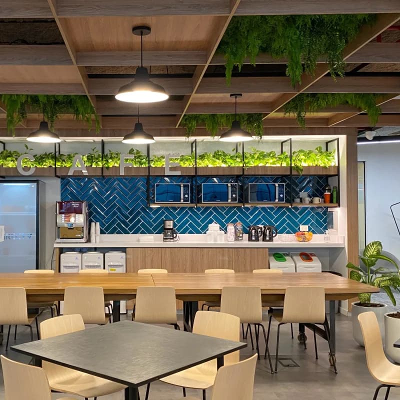 Office café and lunch room